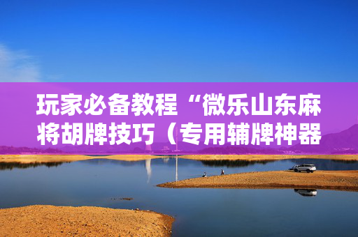 玩家必备教程“微乐山东麻将胡牌技巧（专用辅牌神器免安装）