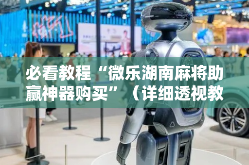 必看教程“微乐湖南麻将助赢神器购买”（详细透视教程）-哔哩哔哩
