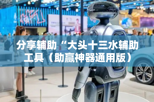 分享辅助“大头十三水辅助工具（助赢神器通用版）