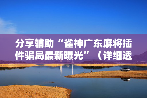 分享辅助“雀神广东麻将插件骗局最新曝光”（详细透视教程）-哔哩哔哩