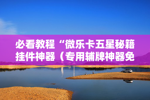必看教程“微乐卡五星秘籍挂件神器（专用辅牌神器免安装）