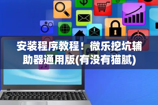 安装程序教程！微乐挖坑辅助器通用版(有没有猫腻)