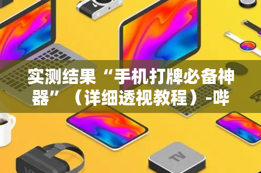 实测结果“手机打牌必备神器”（详细透视教程）-哔哩哔哩