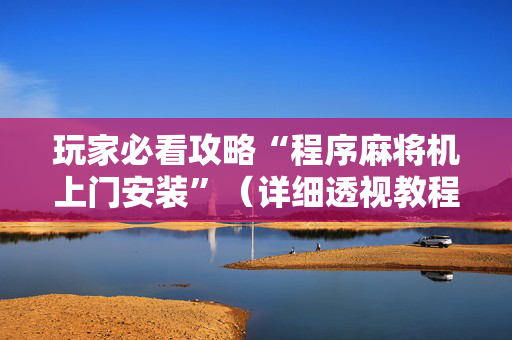 玩家必看攻略“程序麻将机上门安装”（详细透视教程）-哔哩哔哩