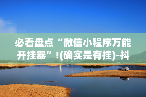 必看盘点“微信小程序万能开挂器”!(确实是有挂)-抖音