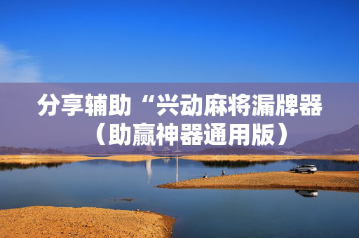 分享辅助“兴动麻将漏牌器（助赢神器通用版）