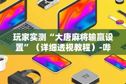 玩家实测“大唐麻将输赢设置”（详细透视教程）-哔哩哔哩