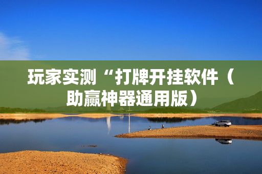 玩家实测“打牌开挂软件（助赢神器通用版）