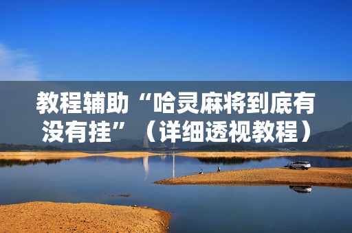 教程辅助“哈灵麻将到底有没有挂”（详细透视教程）-哔哩哔哩
