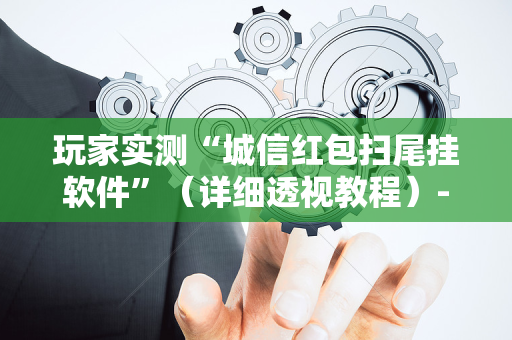 玩家实测“城信红包扫尾挂软件”（详细透视教程）-哔哩哔哩