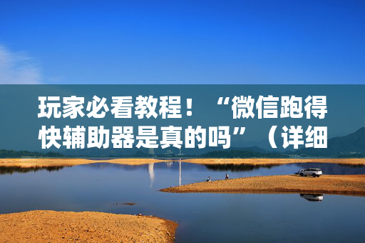 玩家必看教程！“微信跑得快辅助器是真的吗”（详细开挂教程）-哔哩哔哩