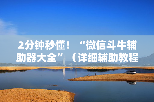 2分钟秒懂！“微信斗牛辅助器大全”（详细辅助教程）-哔哩哔哩