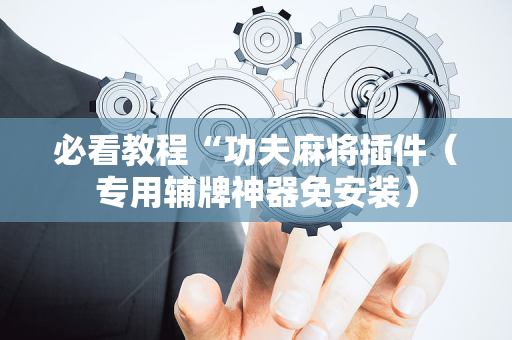 必看教程“功夫麻将插件（专用辅牌神器免安装）