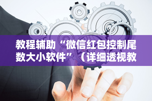 教程辅助“微信红包控制尾数大小软件”（详细透视教程）-哔哩哔哩