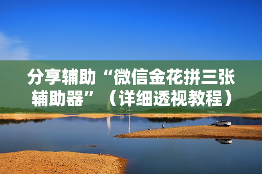 分享辅助“微信金花拼三张辅助器”（详细透视教程）-哔哩哔哩