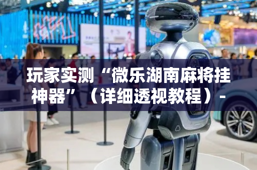 玩家实测“微乐湖南麻将挂神器”（详细透视教程）-哔哩哔哩