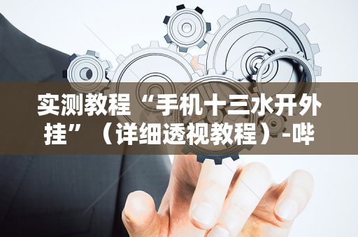 实测教程“手机十三水开外挂”（详细透视教程）-哔哩哔哩