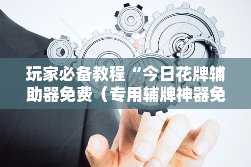 玩家必备教程“今日花牌辅助器免费（专用辅牌神器免安装）