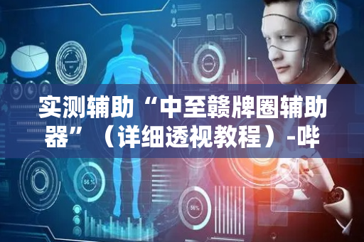 实测辅助“中至赣牌圈辅助器”（详细透视教程）-哔哩哔哩