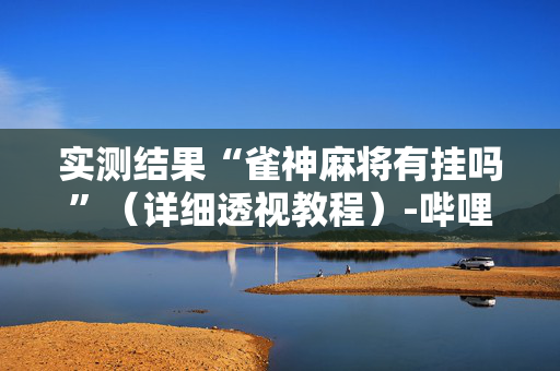 实测结果“雀神麻将有挂吗”（详细透视教程）-哔哩哔哩