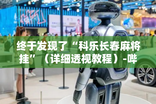 终于发现了“科乐长春麻将挂”（详细透视教程）-哔哩哔哩