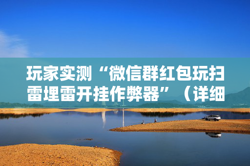 玩家实测“微信群红包玩扫雷埋雷开挂作弊器”（详细透视教程）-哔哩哔哩
