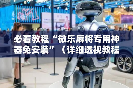必看教程“微乐麻将专用神器免安装”（详细透视教程）-哔哩哔哩