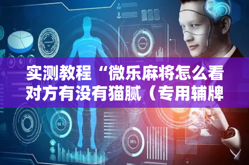 实测教程“微乐麻将怎么看对方有没有猫腻（专用辅牌神器免安装）