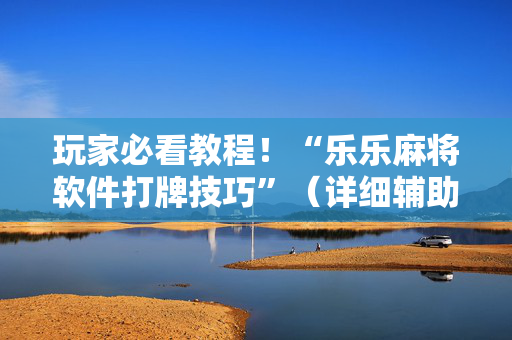 玩家必看教程！“乐乐麻将软件打牌技巧”（详细辅助教程）-哔哩哔哩