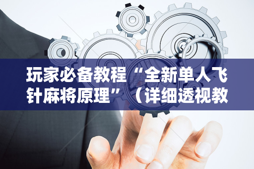 玩家必备教程“全新单人飞针麻将原理”（详细透视教程）-哔哩哔哩
