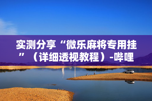实测分享“微乐麻将专用挂”（详细透视教程）-哔哩哔哩
