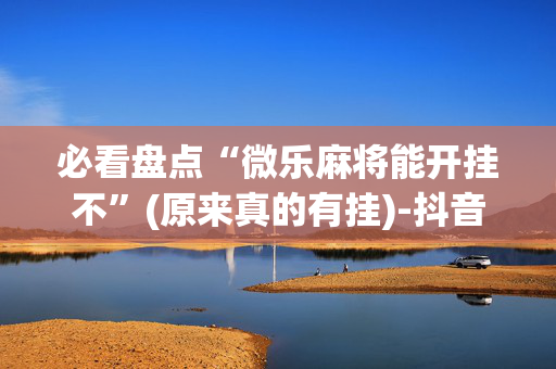 必看盘点“微乐麻将能开挂不”(原来真的有挂)-抖音
