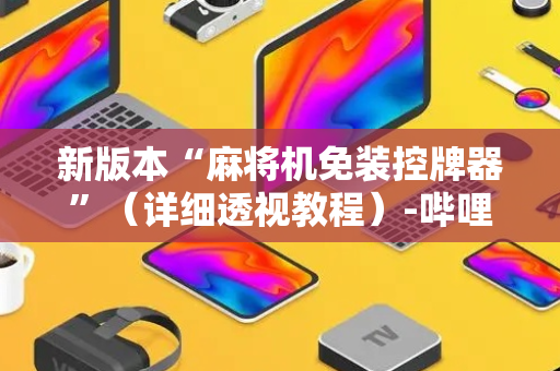 新版本“麻将机免装控牌器”（详细透视教程）-哔哩哔哩