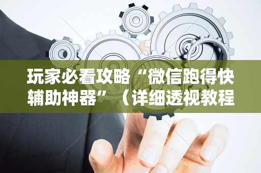 玩家必看攻略“微信跑得快辅助神器”（详细透视教程）-哔哩哔哩