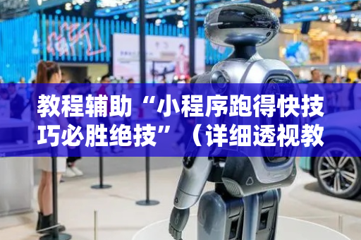 教程辅助“小程序跑得快技巧必胜绝技”（详细透视教程）-哔哩哔哩