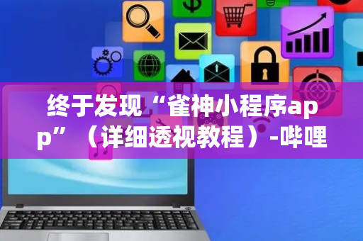 终于发现“雀神小程序app”（详细透视教程）-哔哩哔哩