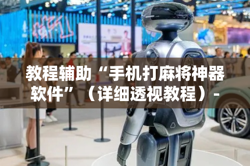 教程辅助“手机打麻将神器软件”（详细透视教程）-哔哩哔哩