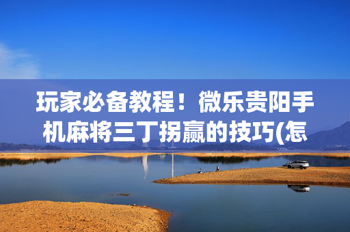 玩家必备教程！微乐贵阳手机麻将三丁拐赢的技巧(怎样容易赢)