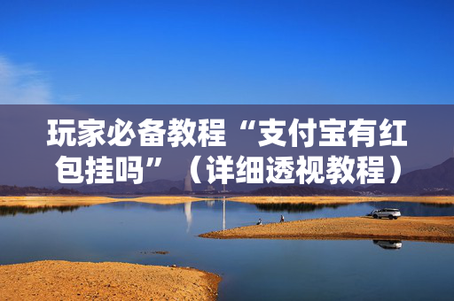 玩家必备教程“支付宝有红包挂吗”（详细透视教程）-哔哩哔哩