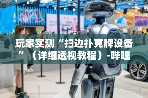 玩家实测“扫边扑克牌设备”（详细透视教程）-哔哩哔哩