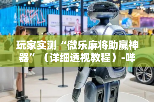 玩家实测“微乐麻将助赢神器”（详细透视教程）-哔哩哔哩