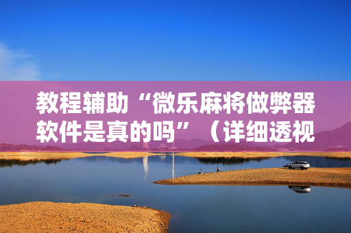 教程辅助“微乐麻将做弊器软件是真的吗”（详细透视教程）-哔哩哔哩