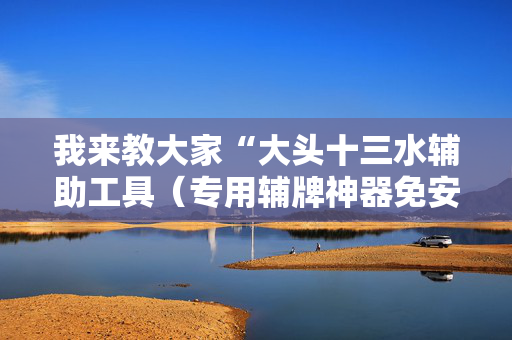 我来教大家“大头十三水辅助工具（专用辅牌神器免安装）
