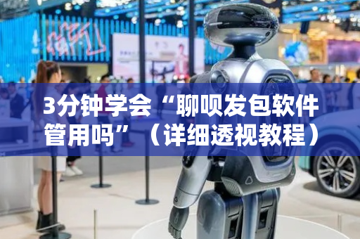 3分钟学会“聊呗发包软件管用吗”（详细透视教程）-哔哩哔哩