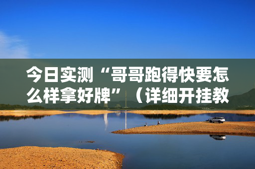 今日实测“哥哥跑得快要怎么样拿好牌”（详细开挂教程）-哔哩哔哩
