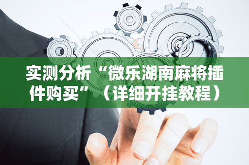 实测分析“微乐湖南麻将插件购买”（详细开挂教程）-哔哩哔哩