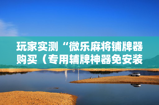 玩家实测“微乐麻将铺牌器购买（专用辅牌神器免安装）