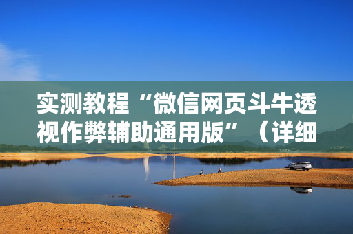 实测教程“微信网页斗牛透视作弊辅助通用版”（详细透视教程）-哔哩哔哩