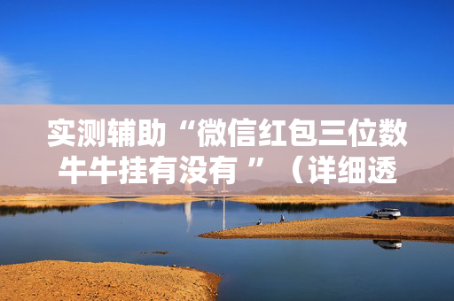 实测辅助“微信红包三位数牛牛挂有没有 ”（详细透视教程）-哔哩哔哩