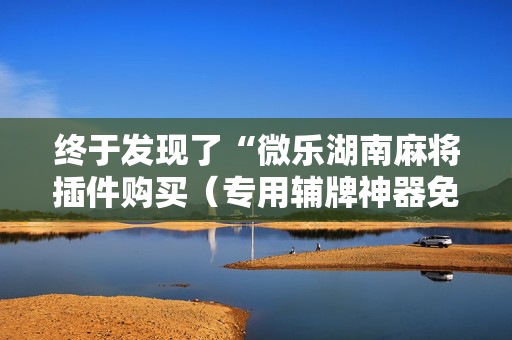 终于发现了“微乐湖南麻将插件购买（专用辅牌神器免安装）